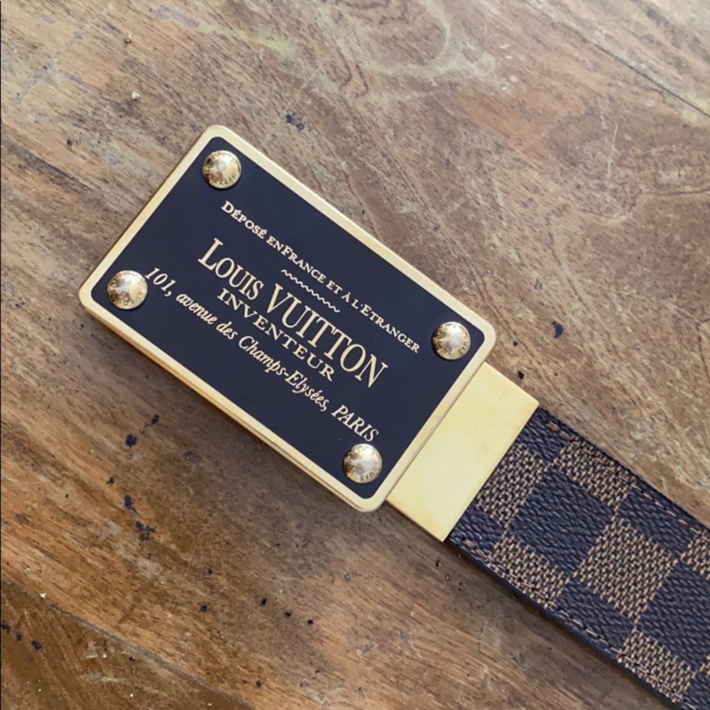 Louis Vuitton Inventeur Reversible Belt
